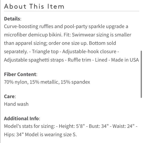 💫  L*space Priscilla top NWT - Picture 5 of 8